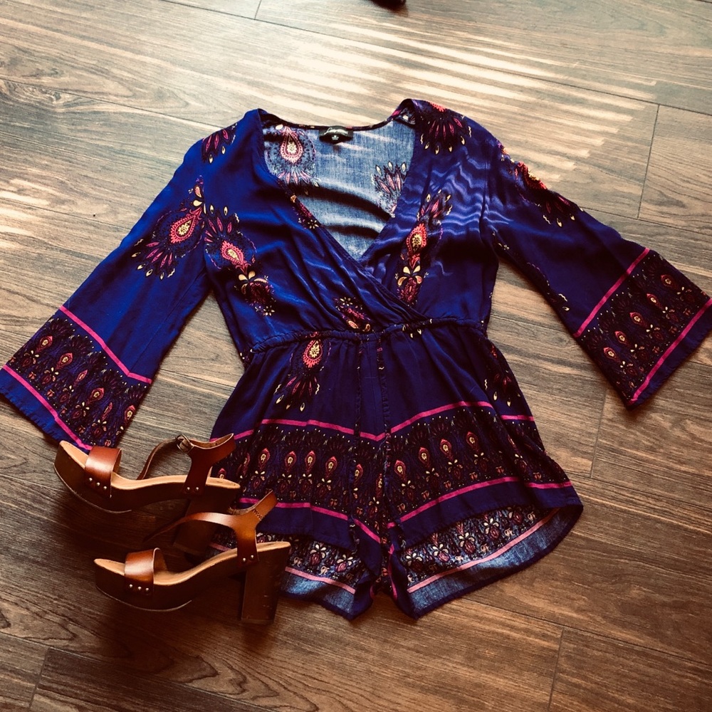 Boho/Hippie Romper ☮️✨